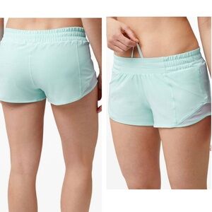 Lululemon Hotty Hot Short II 2.5” Blue Glow Light Baby Blue Running Short W7AW9R
